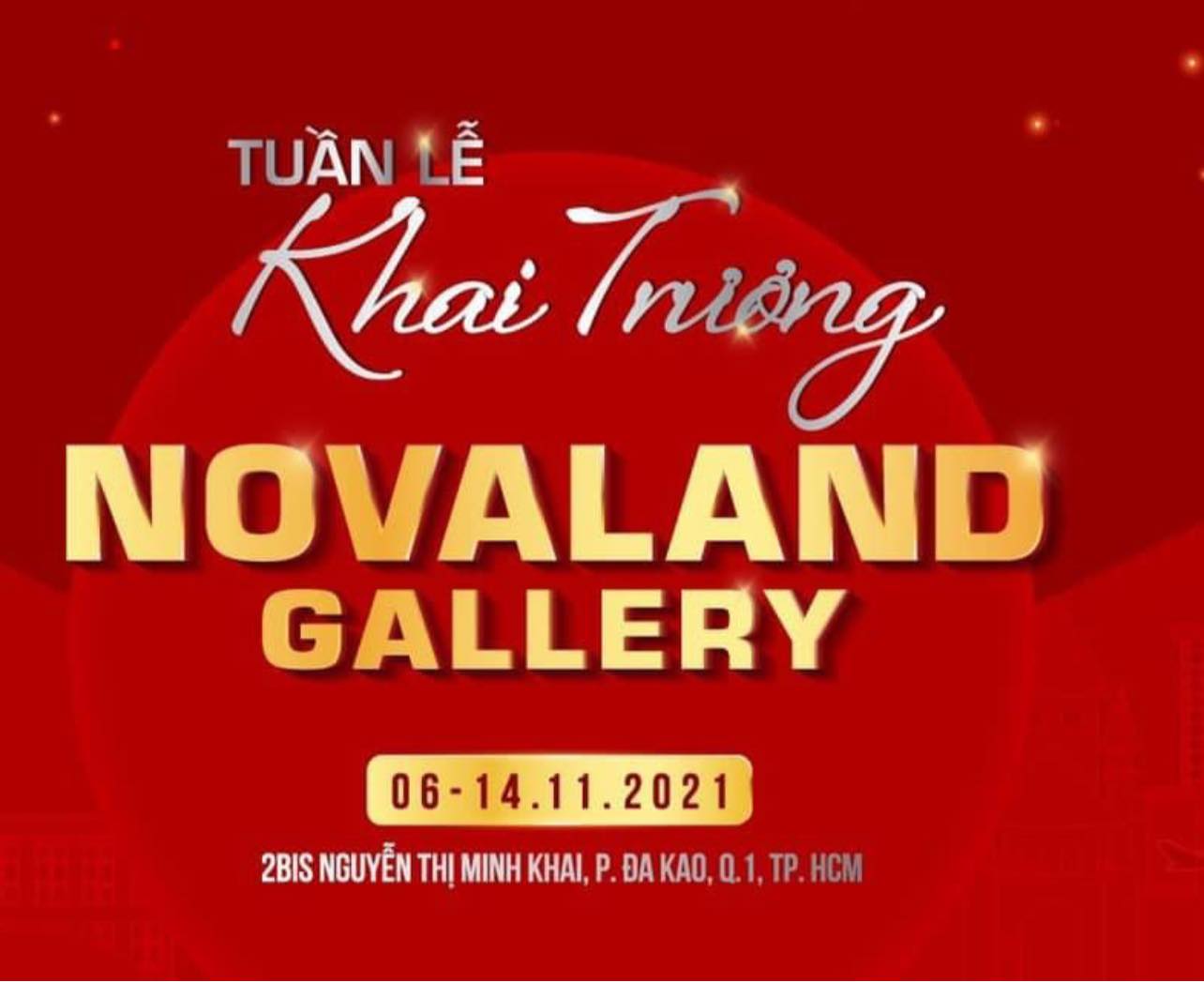 Khai Trương Trung tâm triễn lãm Novaland Gallery lớn nhất Việt Nam